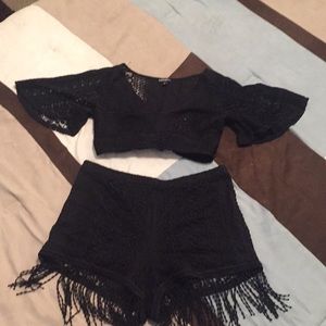 Top and bottom(shorts)